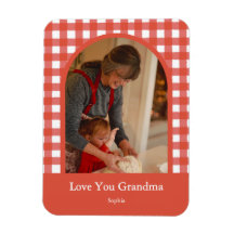 Rustic Love You Oma Gingham Foto