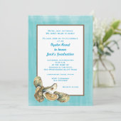 Rustic Lowcountry Oyster Roast Invitation Kaart (Staand voorkant)