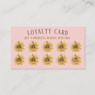 Rustic Loyalty Roze Deegroller Zonnebloemen Bakker Visitekaartje