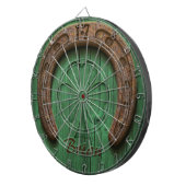 Rustic Lucky Horse Shoe Irish Personalized Dartbord (Voorkant Rechts)
