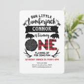 Rustic, Lumberjack, Buffalo Pset, Boy, 1st Kaart (Staand voorkant)