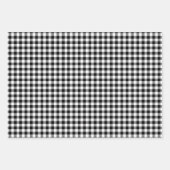 Rustic Lumberjack Plaid Red Green Black White Inpakpapier Vel (Voorkant)