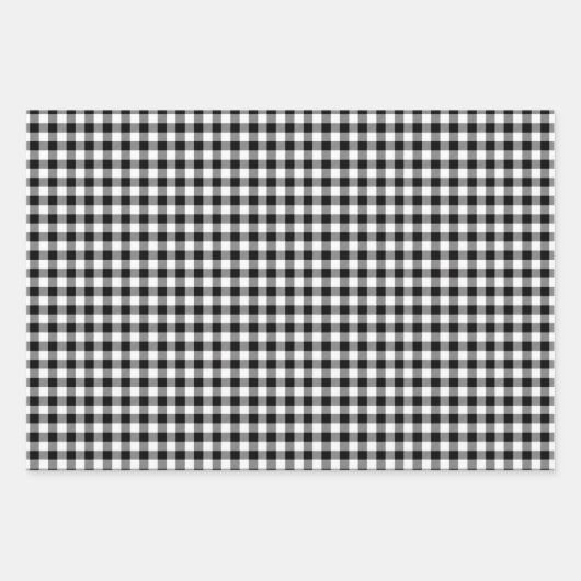 Rustic Lumberjack Plaid Red Green Black White Inpakpapier Vel (Voorkant)