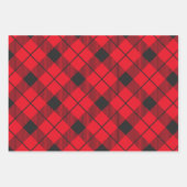 Rustic Lumberjack Play | Kerstbomen en kerstbomen Inpakpapier Vel (Voorkant)