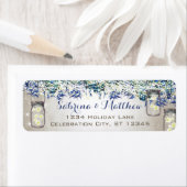 Rustic Luxe Peacock Wedding Etiket (Insitu)