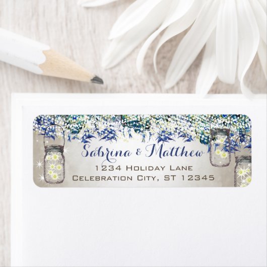 Rustic Luxe  Peacock Wedding Etiket (Insitu)