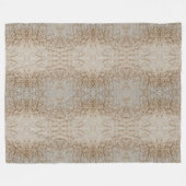 Rustic Luxe | Psychedelic Schaap Warme Wol Textuur Fleece Deken (Voorkant (Horizontaal))