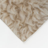 Rustic Luxe | Psychedelic Schaap Warme Wol Textuur Fleece Deken (Hoek)