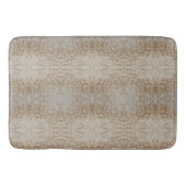 Rustic Luxe | Psychedelische Schapenwol Textuur Badmat (Voorkant)