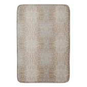 Rustic Luxe | Psychedelische Schapenwol Textuur Badmat (Voorkant Verticaal)