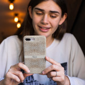 Rustic Luxe | Psychedelische Schapenwol Textuur Case-Mate iPhone Case