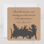 Rustic Mad Hatters Tea Party Birthday Kaart (Voorkant)