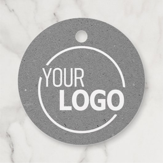 Rustic Made with Love Heart Symbol Silver Grey Bedankjes Labels (Achterkant)