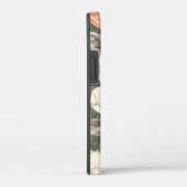 Rustic Magnolias Painted Name Floral Botanical Case-Mate iPhone Case (Achterkant / Rechts)