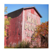 Rustic Mail Pouch Barn Tegeltje (Voorkant)