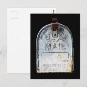 Rustic Mailbox Portret Briefkaart (Voorkant / Achterkant)