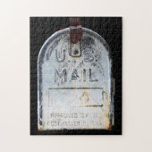 Rustic Mailbox Portret Legpuzzel (Verticaal)
