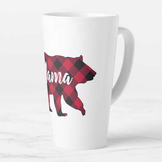 Rustic Mama Beer Red Buffalo Pset Latte Mok (Rechterhoek)