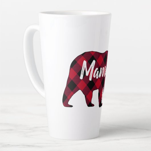 Rustic Mama Beer Red Buffalo Pset Latte Mok (Linkerhoek)