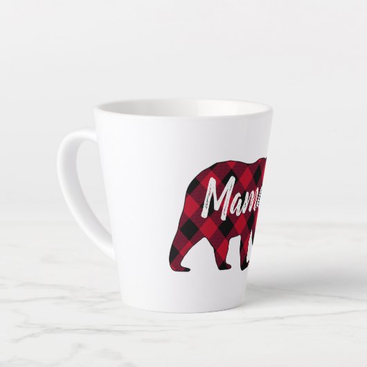 Rustic Mama Beer Red Buffalo Pset Latte Mok (Linkerhoek)