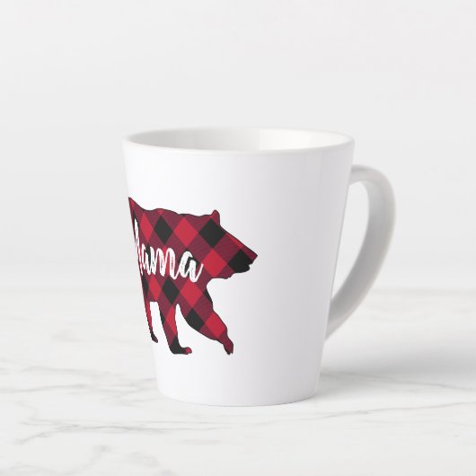 Rustic Mama Beer Red Buffalo Pset Latte Mok (Rechterhoek)