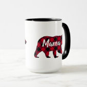Rustic Mama Beer Red Buffalo Pset Mok (Voorkant rechts)