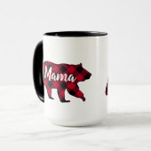 Rustic Mama Beer Red Buffalo Pset Mok (Voorkant links)