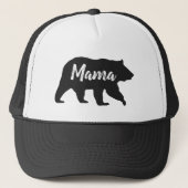 Rustic Mama Beer Red Buffalo Pset Trucker Hat Pet (Voorkant)