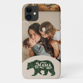 Rustic Mama Beer Silhouette Foto Case-Mate iPhone Case