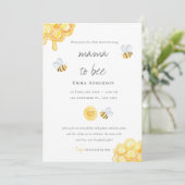 Rustic Mama naar het Baby shower Kaart (Staand voorkant)