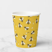 Rustic Mama to bee Baby shower Paper Cup Papieren Bekers (Achterkant)
