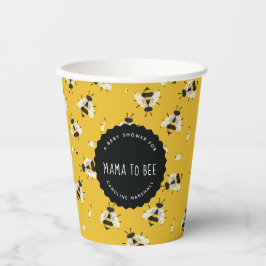 Rustic Mama to bee Baby shower Paper Cup Papieren Bekers
