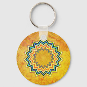 Rustic Mandala Sleutelhanger