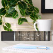 Rustic Manly Styled Name Bord Naambordje