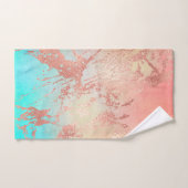 RUSTIC MARBLE CUSTOEL TOWEL SET VOOR AARDE TONE RU BAD HANDDOEK (Handdoek)