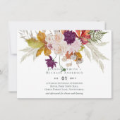 Rustic Maroon Ginger Blush Wedding (Voorkant)