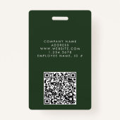 Rustic Masculine Forest Mountains Outdoors Badge (Achterkant)