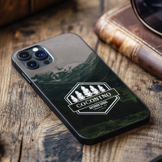 Rustic Masculine Forest Mountains Outdoors Case-Mate iPhone Case