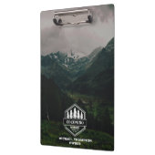 Rustic Masculine Forest Mountains Outdoors Klembord (Links)