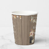 Rustic Mason Jar — Aangepast Vrijgezellenfeest pap Papieren Bekers (Rechts)