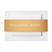 Rustic Mason Jar Berry Wedding Belly Band Uitnodigingen Wikkel (Voorkant Voorbeeld)