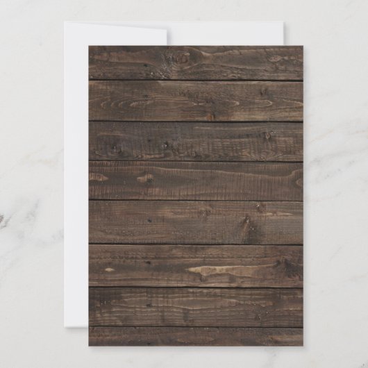 Rustic Mason Jar Boho Floral Marsala Baby shower I Kaart (Achterkant)