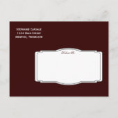 Rustic Mason Jar Bridal Shower BRIEFKAART (Achterkant)