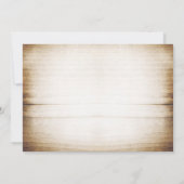 Rustic Mason Jar Bruids Douche Uitnodigingen (Achterkant)