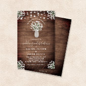 Rustic Mason Jar Lights budget Weddenschap