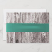 Rustic Mason Jar & Starfish Baby shower Kaart (Achterkant)