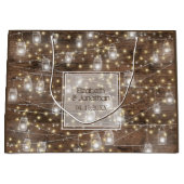 Rustic Mason Jar String Lights Romantic Groot Cadeauzakje (Voorkant)