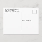 Rustic Mason Jar Sunflower Save the Date Aankondigingskaart (Achterkant)