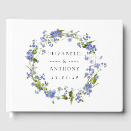 Rustic Mason Jar vergeet me niet te trouwen Gastenboek