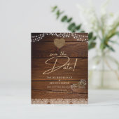 Rustic Mason Jars Lights Lace Gypsophilia WEDDING (Staand voorkant)